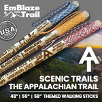 Appalachian Trail Themed Hiking-Walking Stick