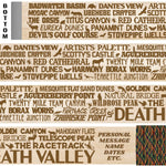 Death Valley National Park Themed Walking Stick and Hiking Stick