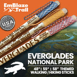 Everglades National Park Themed Walking Stick and Hiking Stick