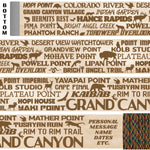 Grand Canyon National Park Themed Walking Stick and Hiking Stick