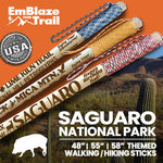 Saguaro National Park Themed Walking Stick and Hiking Stick