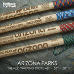Arizona State Parks Themed Walking Stick