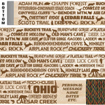 Popular Ohio Trails Themed Walking Stick