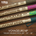 Voyageurs National Park Themed Walking Stick