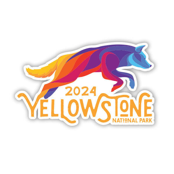 2024 Yellowstone National Park Sticker | PRESALE - EmBlaze Your Trail