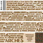 Arches National Park Themed Walking Stick and Hiking Stick