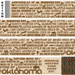 Oklahoma State Parks Themed Walking Stick and Hiking Stick