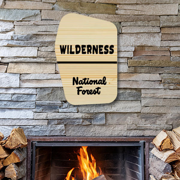 Personalized Wilderness Trail Replica Signs