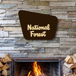 Personalized National Forest Replica Signs