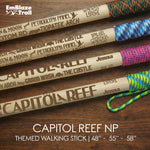 Capitol Reef National Park Themed Walking Stick