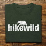 Hike Wild Bear Topography - Hiking T-Shirt - EmBlaze Your Trail