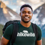 Hike Wild Bear Topography - Hiking T-Shirt - EmBlaze Your Trail