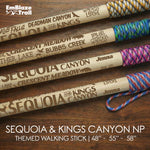 Sequoia & King's Canyon National Park Themed Walking Stick