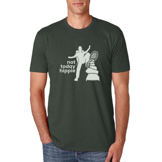 Leave No Trace | Not Today Hippie Shirt - EmBlaze Your Trail