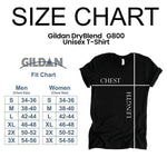 Tshirt Size Chart